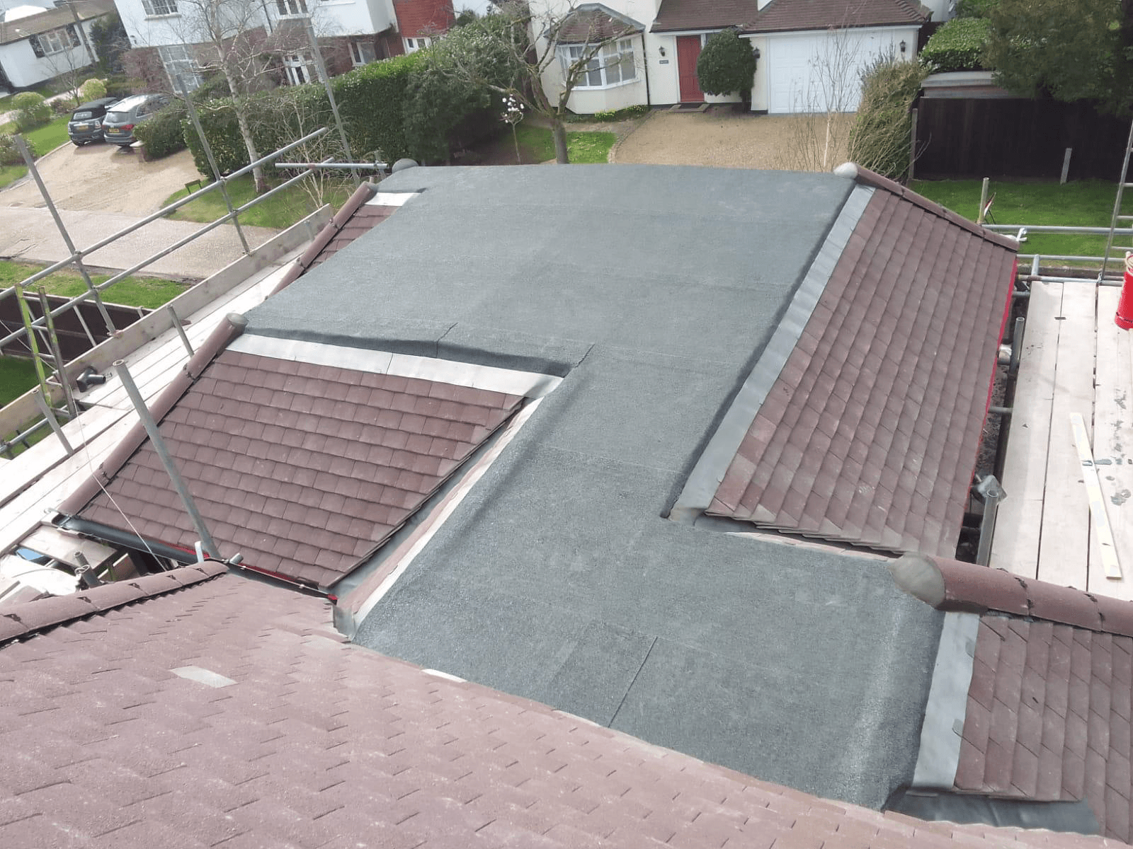Alliance Roofing London completed roofing project
